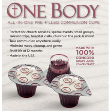 聖餐杯餅套裝 One Body 有現貨(最後食用日期2026年5月31日)** (必須存放於乾燥陰涼處)**